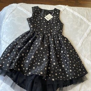 Black dress with stars